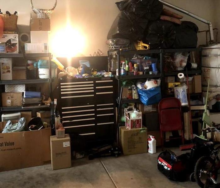 garage full of contents 